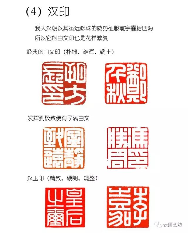 一张图看懂历代印章风格 - 未分类 - 篆体素材