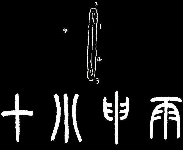 写好小篆字体的10个基本笔法 - 篆书教程 - 篆书入门